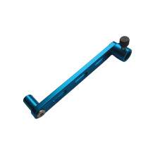 Verstelbare metalen visbak Ondersteuning Verlengde staaf-Blauw