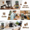 K Cup Holder, Coffee Pod Holder for  - 40 Capsule Organizer with 360 Turntable, Space Saving K Cup Storage 4