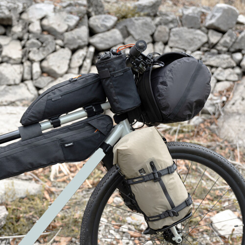 Sac de boisson de cyclisme avec isolation, porte-bouilloire-kaki 2
