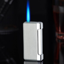 Vindtæt blå flamme genopfyldelig lighter