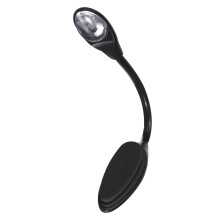 Lampe de lecture LED rechargeable, 3 niveaux de luminosité, 25 cm