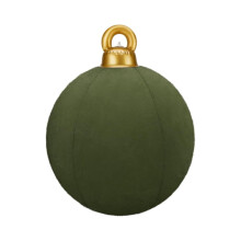 Inflatable Velvet Christmas Yard Decoration 24 Inch