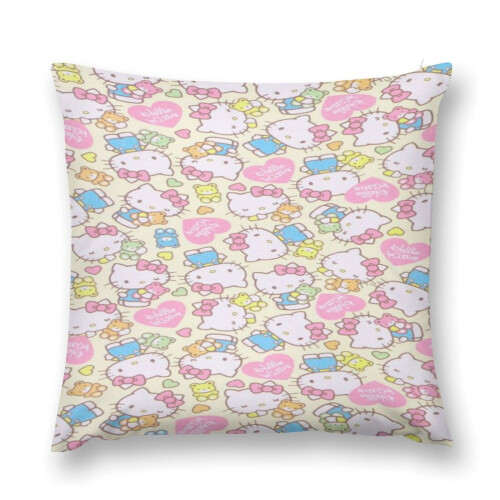 Hello Kitty Short Plush Pillowcase