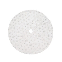 35 inch witte kerstboomrok van imitatiebont