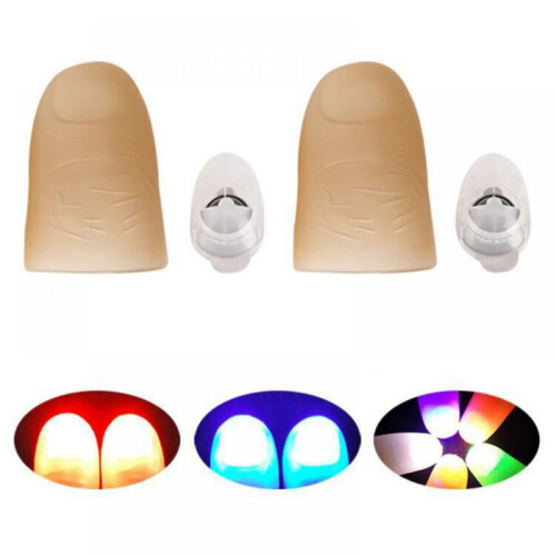 Feiona LED Finger Lights for Magic Tricks – 2 Pairs