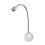 Lampe de lecture murale LED avec col de cygne flexible 1
