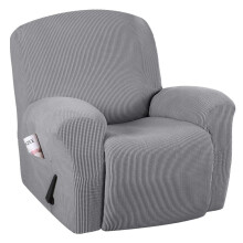 Funda para sillón reclinable PrimeBeau Spandex – Dobladillo elástico,