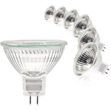 Lampadina alogena MR16 12V 35W GU5.3 Bianco caldo 2700K - Confezione da 6