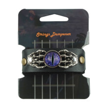 Guitare Fret cordes sourdines amortisseur guitare-Violet