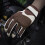 Winter Motorcycle Gloves Touchscreens Protective-Coffee brown S 5