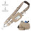 Running Belt with Bottles Waist Pack with Adjustable-apricot 1