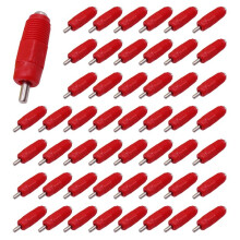 100 Pcs Waterer Automatic Nipple Drinker Feeder 360 Drinking Cages Equipment Quail Waterer A