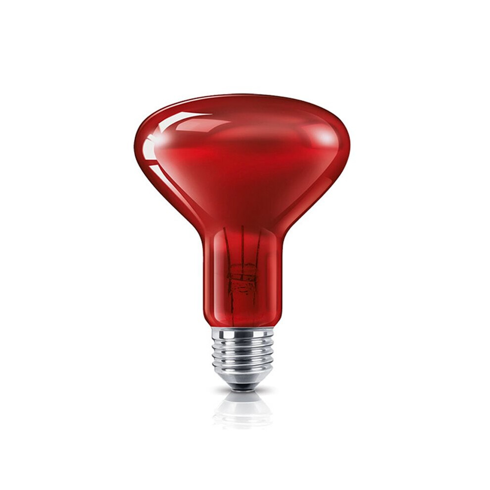 Red For Infra Physiotherapy Heating Bulb R95 100W E27 Screw Base Bulbs Heat Bulb For Healthcare & Relax