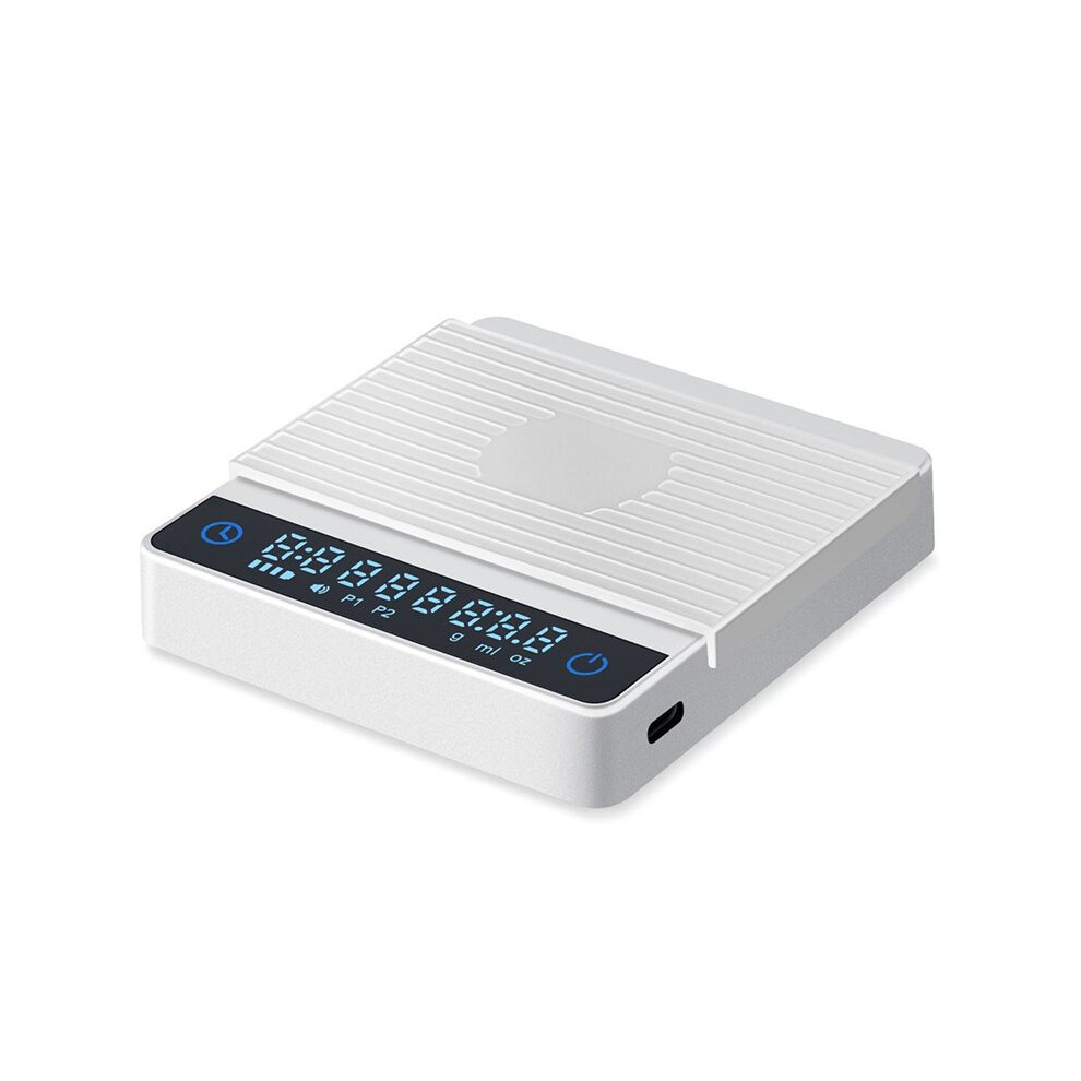 Italian Espresso Coffee Electronic Scale Portable Hand-Brewed Coffee Bean Scale With Timing Weighing Device W 6031995474921