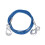 Car Tow Rope Auto Pull Roped Steel Wire Tow Ropd Traction Roping Trailer Pulls Rope with Hooks Car Emergency Tool A 1