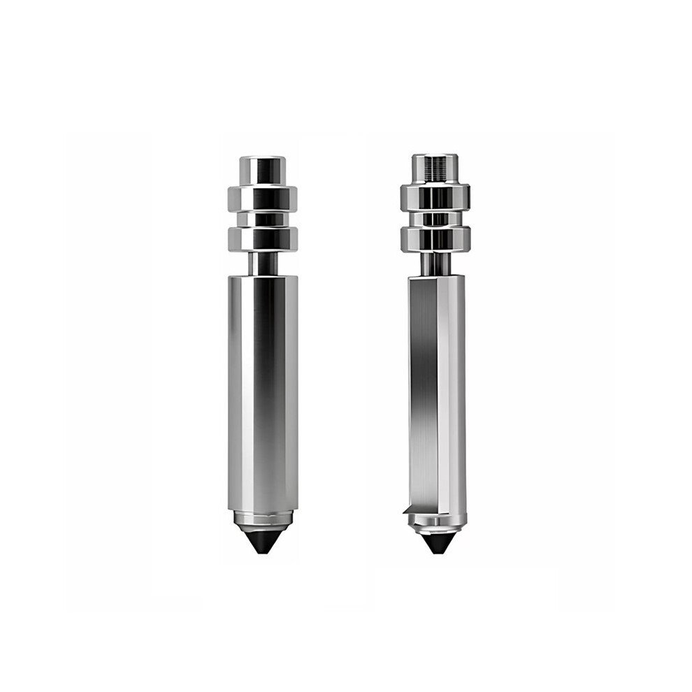 2Pcs 0.4Mm Bimetallic Integrated Hardened Steel Nozzle For Kobra X Hotend Nozzle With 1 Nozzle Wiper 4714000709417