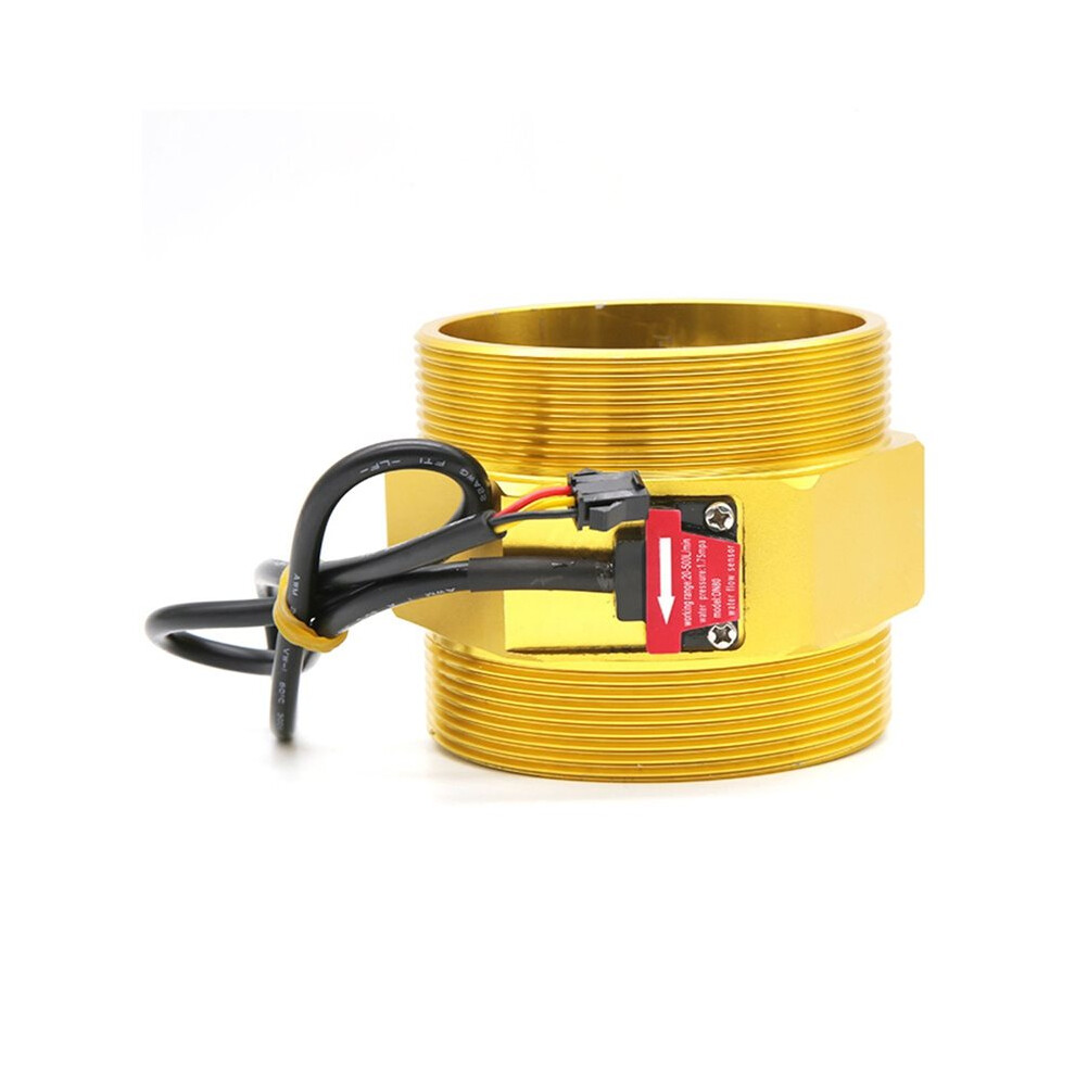 Dc3.5-24V Water Flow Sensor, Brass Liquid Flow Meter, Fluid Flow Sensor Suitable For Farmland Irrigation Systems 6032309131226