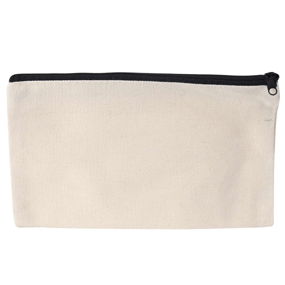 40Pcs Canvas Zipper Bag Pencil Case Cosmetic Bag Blank Bag DIY  Bag Cosmetic Bag Cosmetic Bag DIY  School