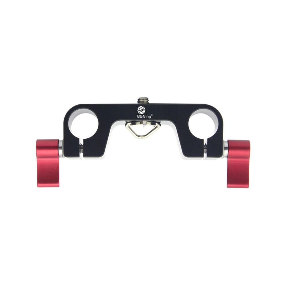 Bgning 1/4Inch Dslr Rod Clamp Mounting Adapter For 15Mm Rail Rod System Slr 5D2 5D3 600D Camera Dv Video Film Photo Studio Parts 6031015872539