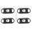 4X Oval-Shaped Cigar Cutter, Double Cut Blade 1