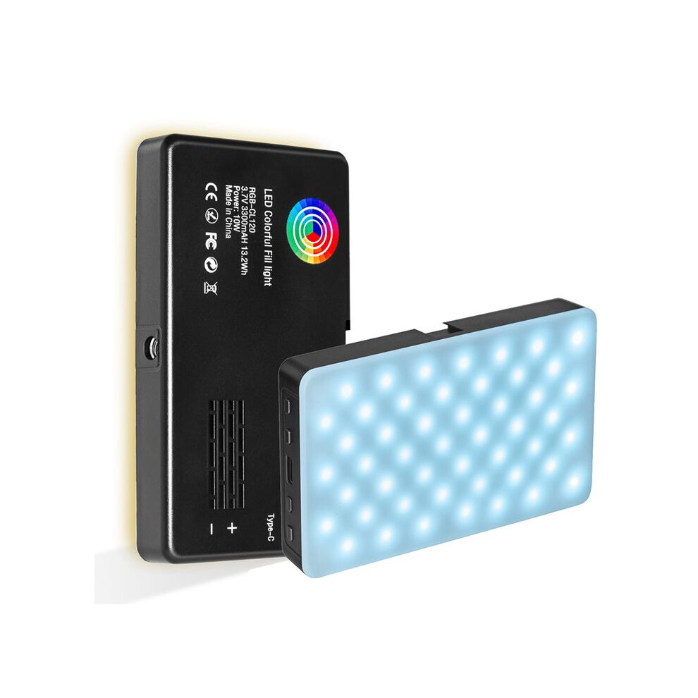 2500K-9000K Led Rgb Camera Color Output Video Kit Dimmable Panel Rechargeable Led Black Light 4712881148820