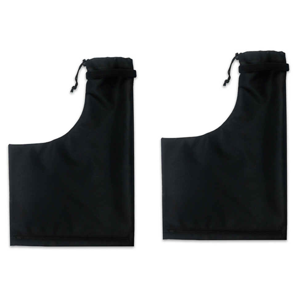 2X Leaf Blower Vacuum Bag Garden Tool Accessories For Electric Lawn Yard Shredder Reusable Washable Universal Vacuum Bag Light 6034060604872