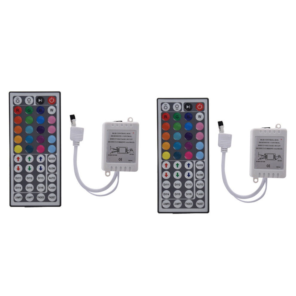 2X 44Key Ir Remote Controller For Rgb 5050 Led Light Strips 4713552275654