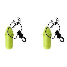 2X Kayak Diving Dry Box Diving Snorkeling Waterproof Cylindrical Dry Box with Clip with Snap Hook and Hanging Rope