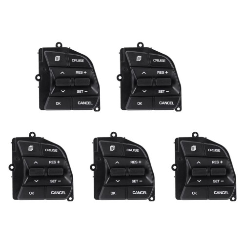 5X Car Right Side Steering Wheel Cruise Control Button  for  Sonata 9 LF