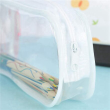 40 Stk. Klarer FedermäPpchen GroßE KapazitäT Transparenter Stift Bleistiftbeutel PVC Pen Pencil Zipper Pouches
