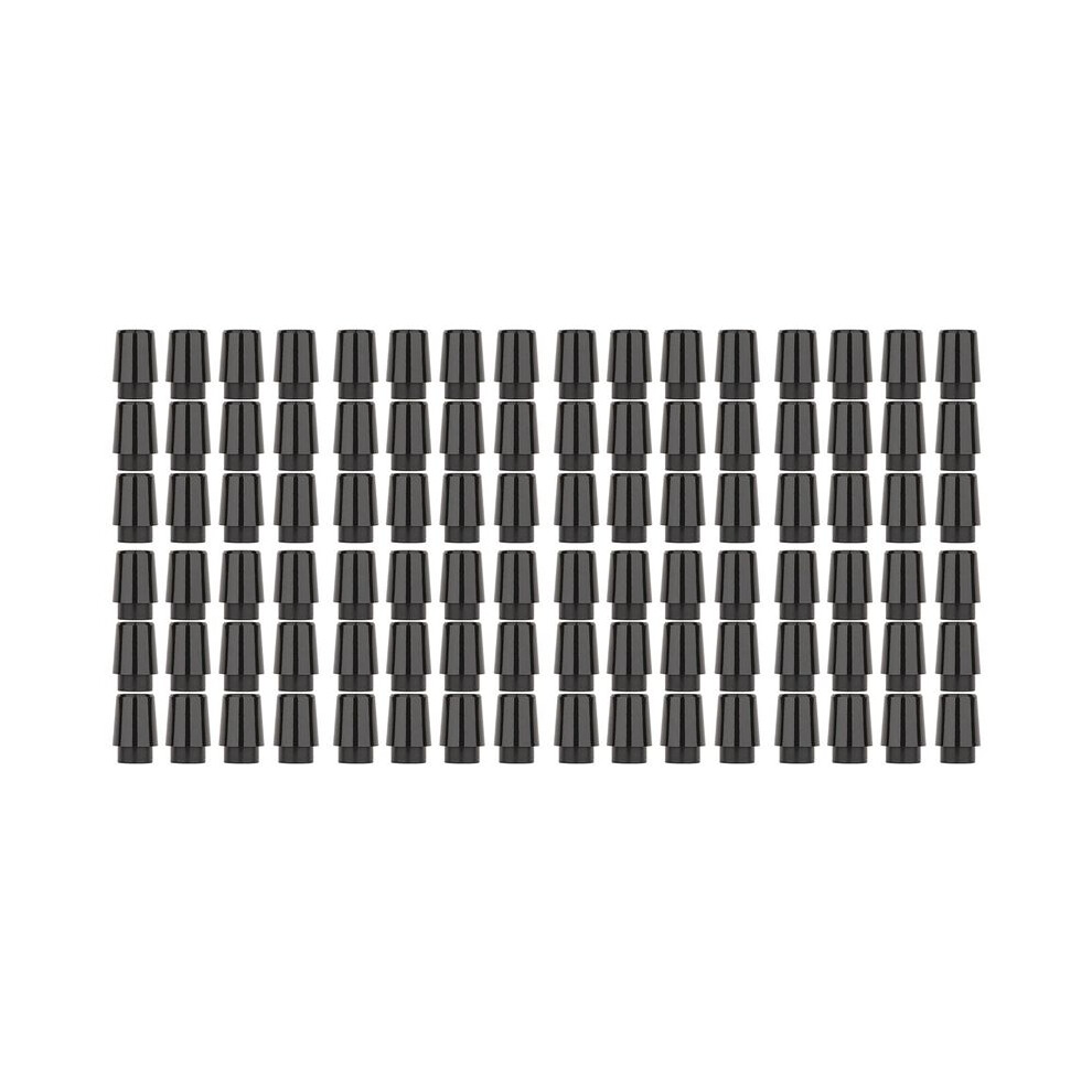 96Pcs Ferrules Compatible With Irons 0.355 Inch Tip Irons Shaft Club Shafts Sleeve Adapter Black 4712181274267