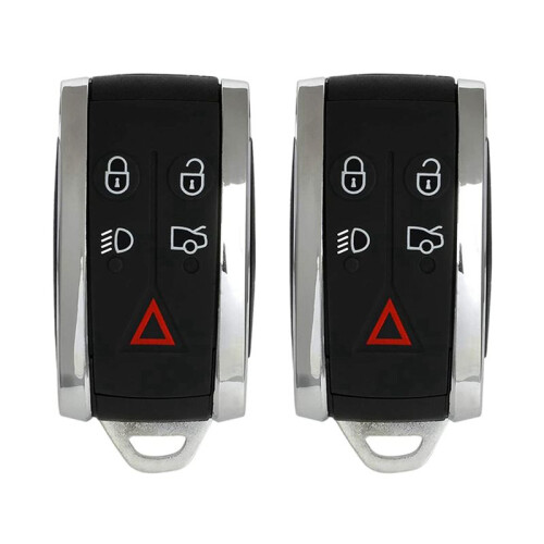 2X for  Key Shell  5 Button XK XKR Car Key Shell