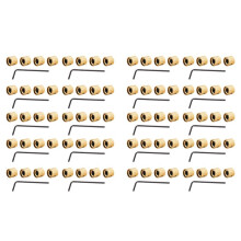 80 StüCke Metall Volume Tone Dome Tone Gitarren Geschwindigkeits Regler mit Schrauben für  Strat Telecaster   Elektor Gitarre oder