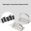Adjustable Technical Diving Harnesses Attachments-Short D ring 3