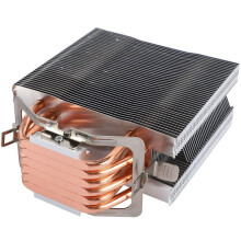 3X FläKtlöS CPU-Kylare 12 cm FläKt 6 Koppar Heatpipes FläKtlöS Kylare för LGA 1150/1151/1155/1156/775