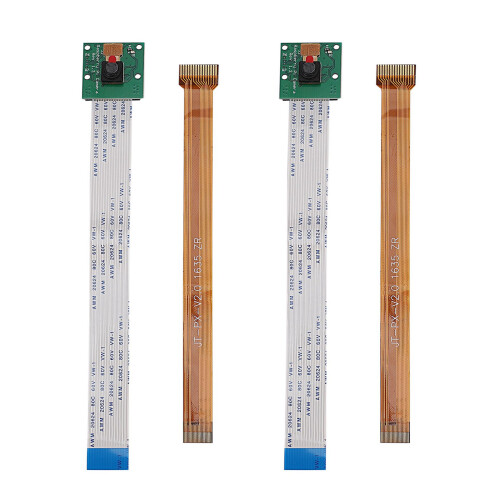 2X Camera Module Board 5MP Webcam for Raspberry Pi Zero with Zero/ Raspberry Pi 3 Model B /4B 1