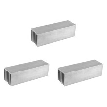3X Heatsink 100x30x30MM Power Amplifier Aluminum Heat Sink Radiator Module for Cooling System