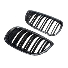 4x for - E90 E92 E93 M3 328I 335I 2007-2011 Carbon Fiber Front Kidney Grille 51137157275 51137157276