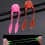 20lots 3D Simulation Fishing Lures Multiple Color-Orange 5