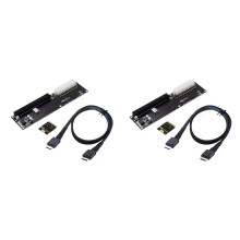 2X för Oculink SFF-8612 SFF-8611 Adapterkort PCI-E 16X 2230 M.2 M-Key Adapter för GPD WIN Max2 Externt Grafikkort