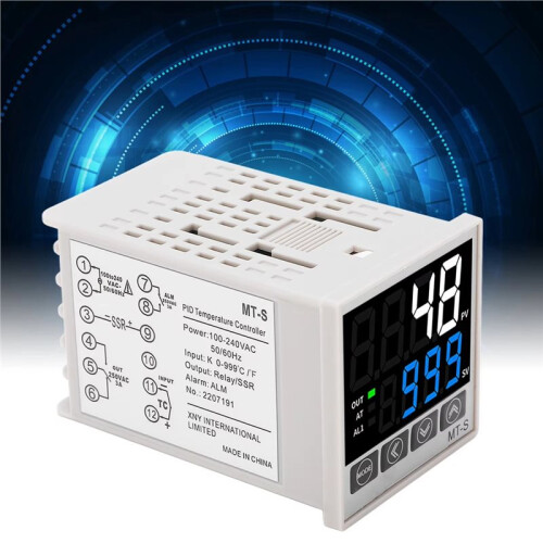 PID Temperature Controller Kit Intelligent Temperature Controller Digital Display 2 Working Methods for Factory 2