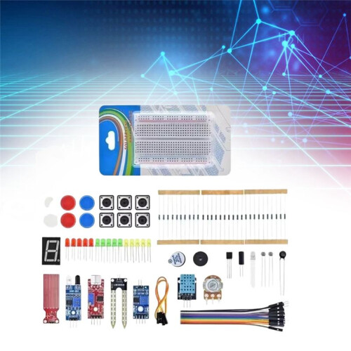 400 Tie-Points Breadboard DIY Project  Kit for   R3 Electronic Component Set