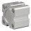 Pneumatic Cylinder SDA 100 Bore Series Double Acting 50mm Stroke Compact Thin Air Cylinders 2