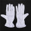 6 Pair Protective Anti-Slip White Cotton Work Driving Gloves 3