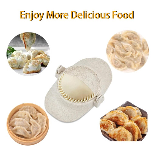 Dumpling Maker,Empanadas Mold Maker Set with Dough Cutter, Dumpling Mold Set and Cutter for Pierogi 14pcs 1