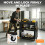 Homcom HOMCOM Storage Trolley Wheel Cart with Lockable Wheels Black 5