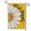 Bandeira de jardim Daisy Hello Spring 12x18 polegadas, dupla face 1