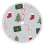 Weihnachtsbaumrock 36 Zoll Polyester Festliche Dekoration 1