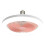 Ventilador de teto YOBOLK com luz LED, 10,2 polegadas, perfil baixo 1