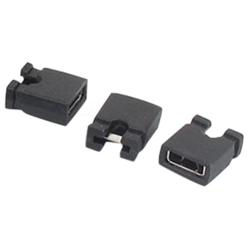 480 St 2,54 mm Standard PCB-Shuntar Kort  Jumper Cap Connector 1